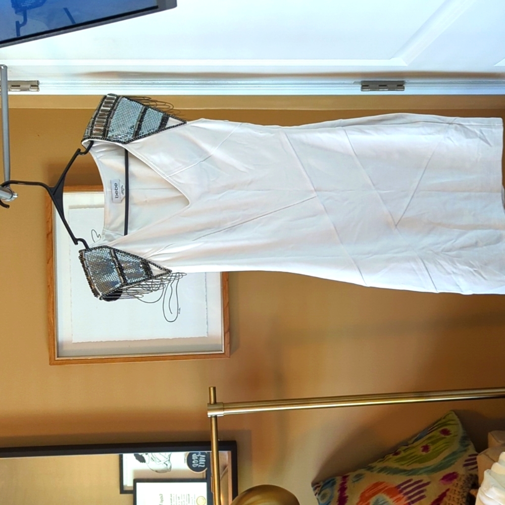 White Bebe dress